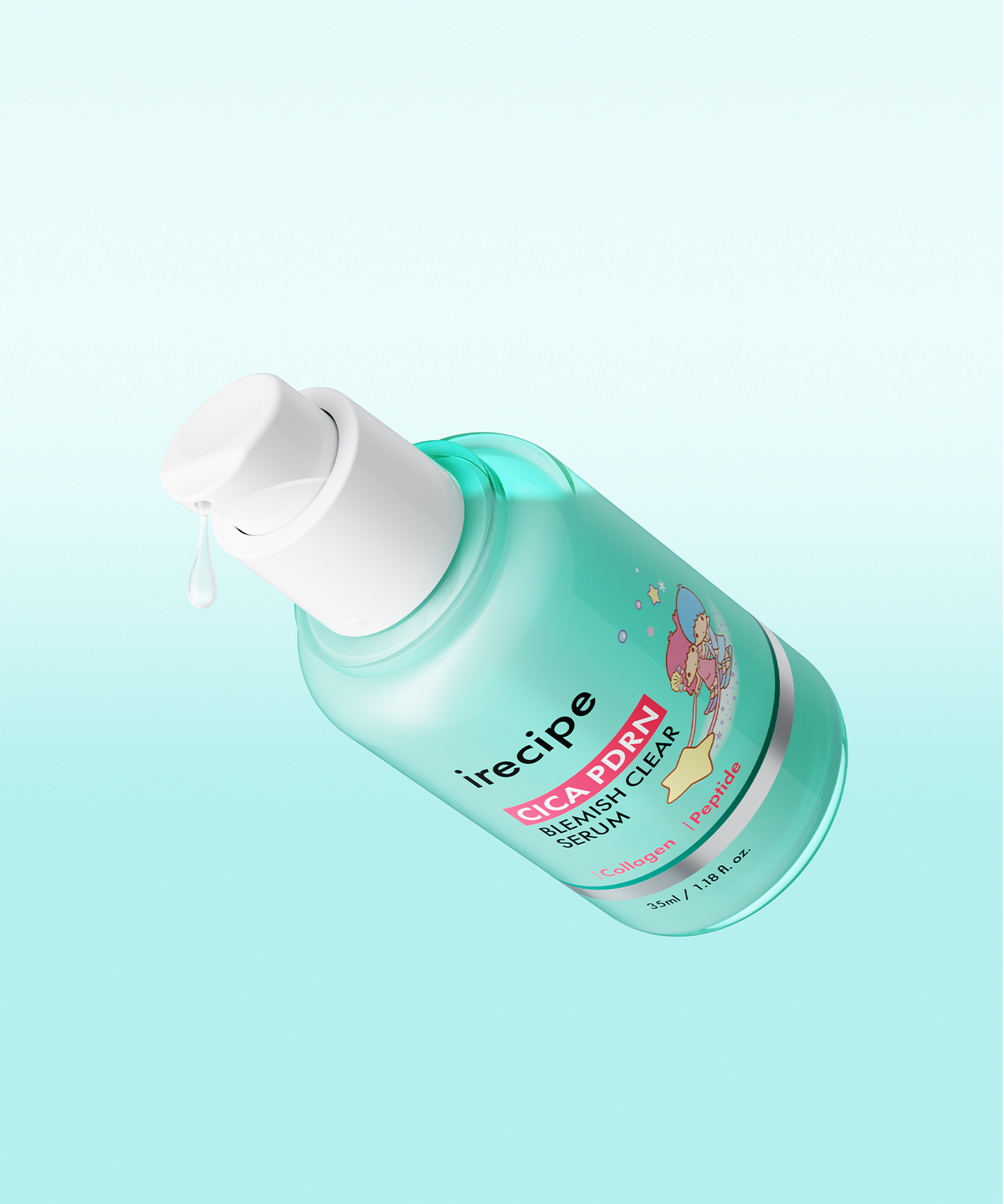 아이레시피(IRECIPE) [콜라보] 시카 PDRN 흔적 트러블  클리어 미백 세럼 35ml