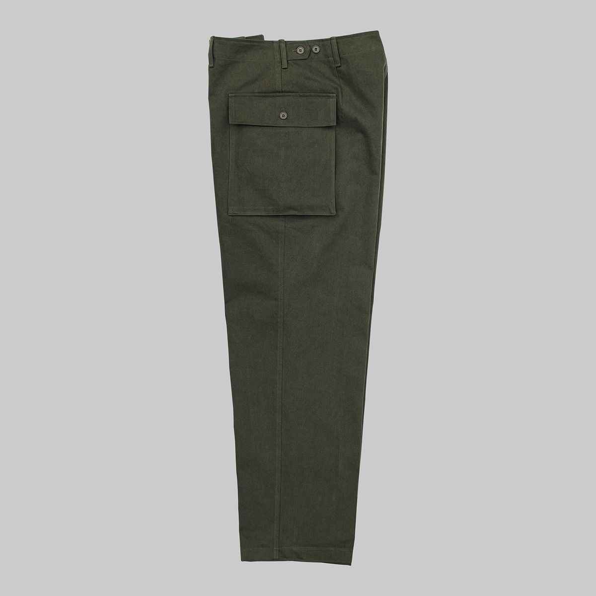 뗄라(TELA) Olive Vintage Cotton M43 Pants