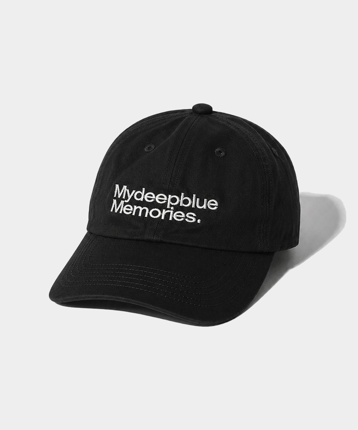 마이딥블루메모리즈(MY DEEP BLUE MEMORIES) MM MY MEMORIES WASHED CAP (BLACK)