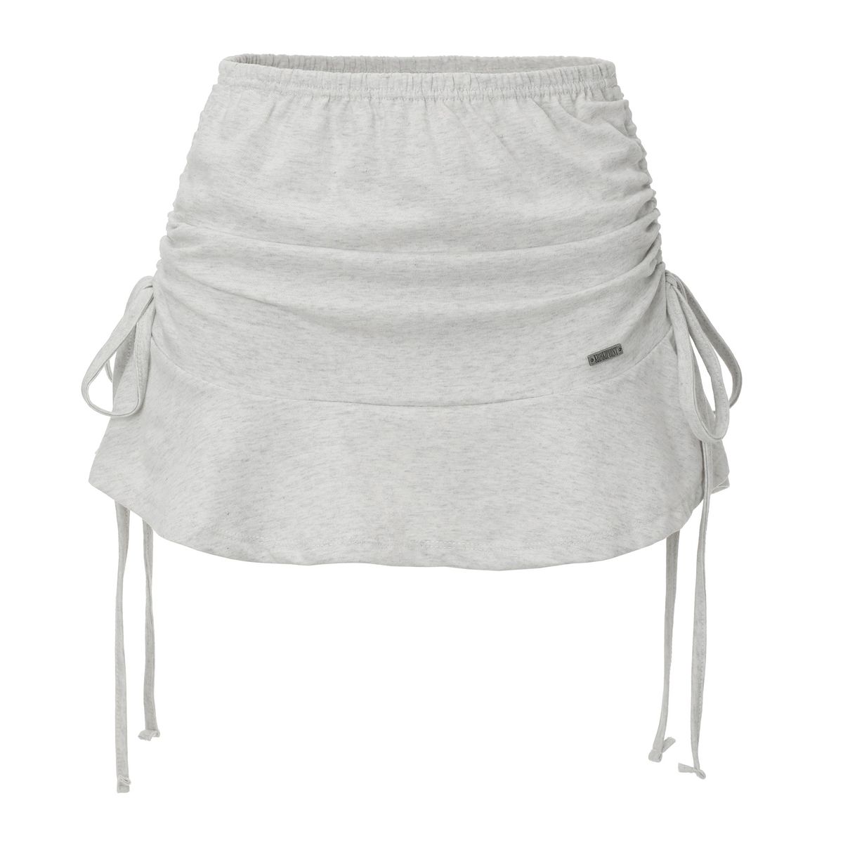 카키포인트(KHAKIPOINT) Ribbon Shirring Skirt (melange)