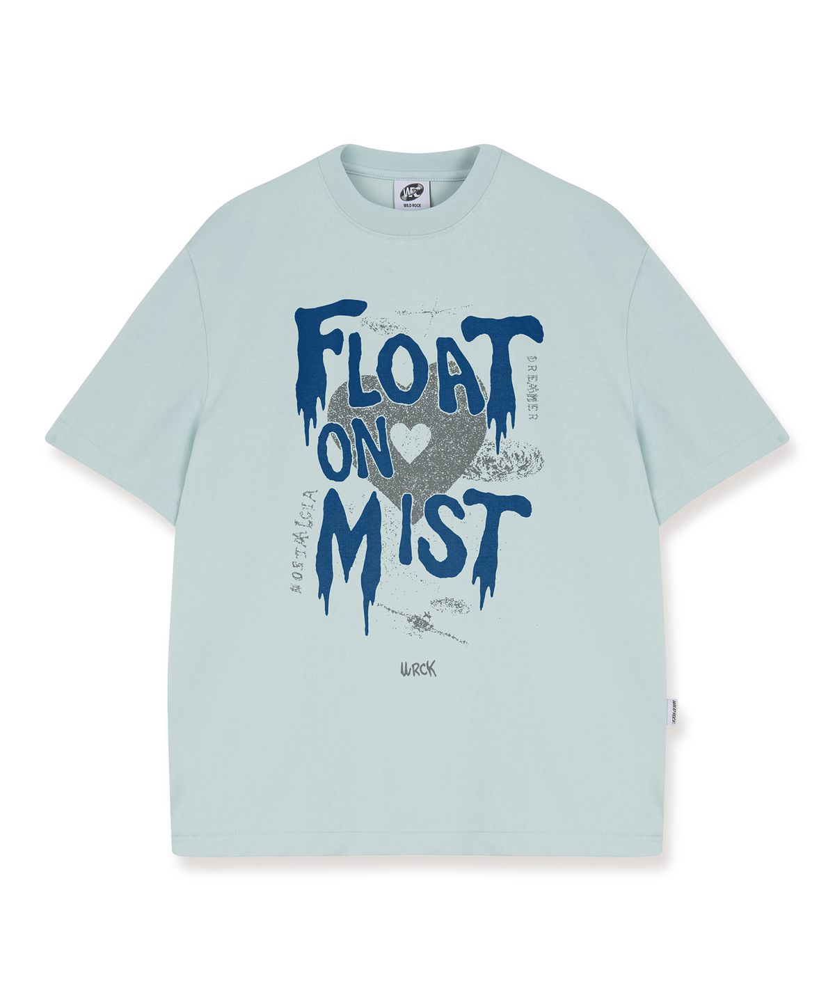 와일드락(WILDROCK) Float on Mist Cool cotton Overfit half T-shirts
