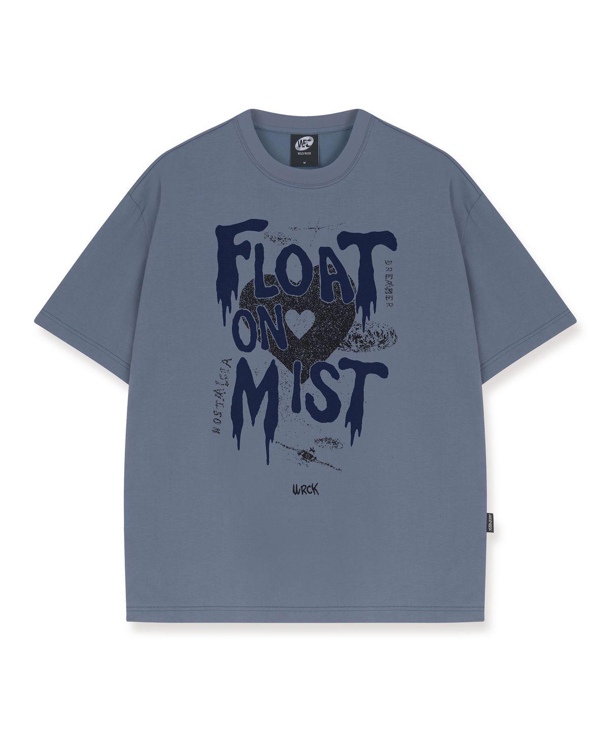 와일드락(WILDROCK) Float on Mist Cool cotton Overfit half T-shirts