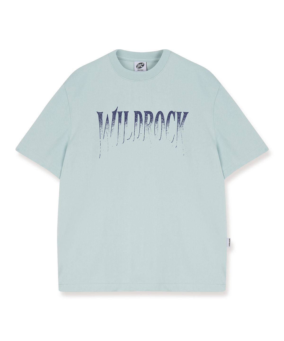 와일드락(WILDROCK) Dripping Wildrock Cool cotton Overfit half T-shirts