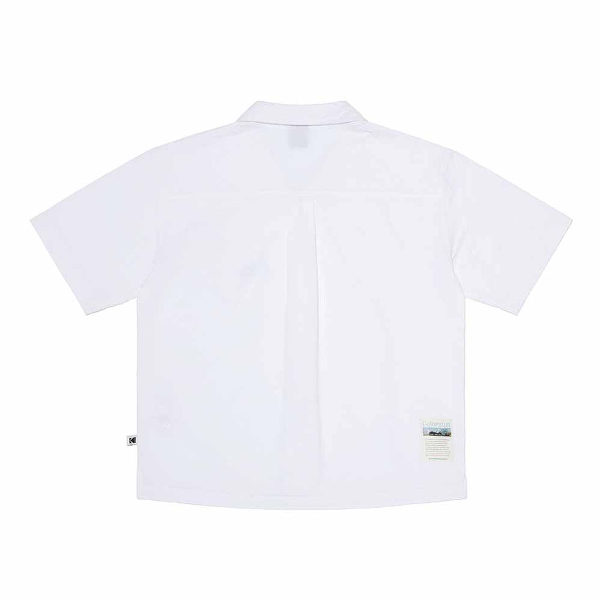 코닥(KODAK) 브리즈 라이트 시어서커 카라 셔켓 WHITE