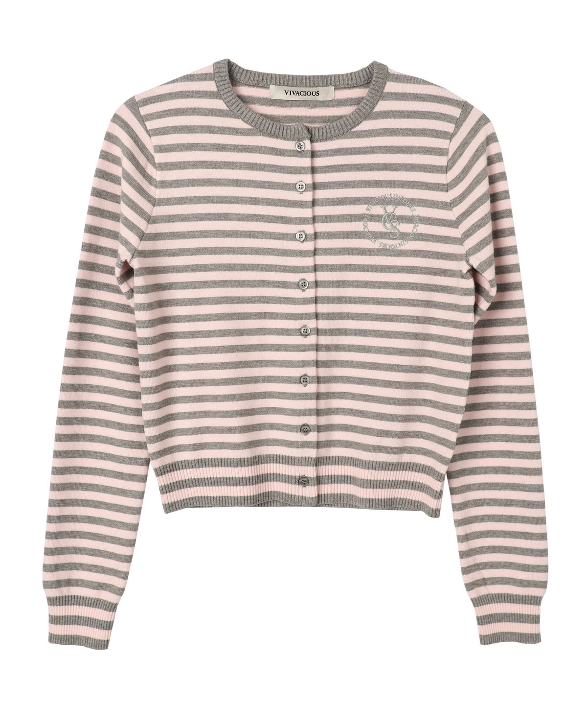 비바셔스(VIVACIOUS) Well Stripe R Knit CD - 3COL