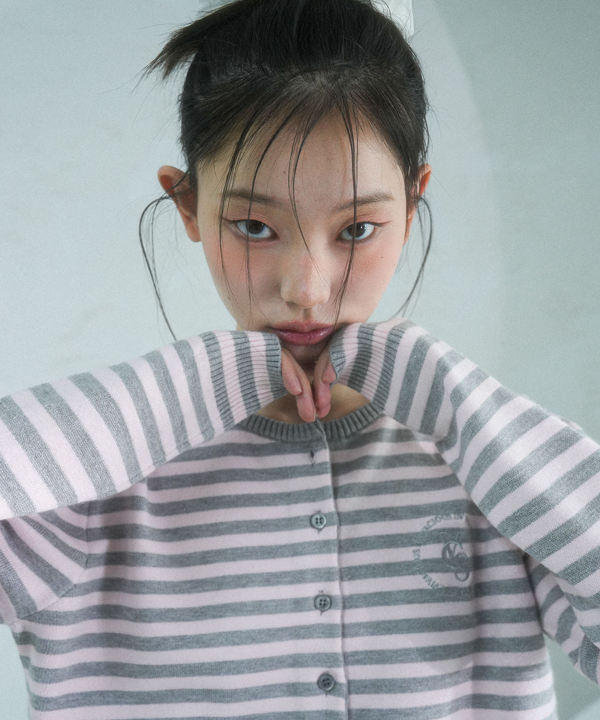 비바셔스(VIVACIOUS) Well Stripe R Knit CD - 3COL