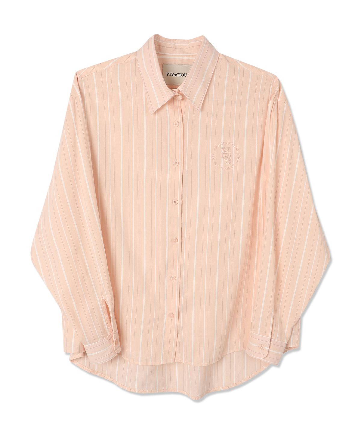 비바셔스(VIVACIOUS) Merry Stripe Shirt YELLOW