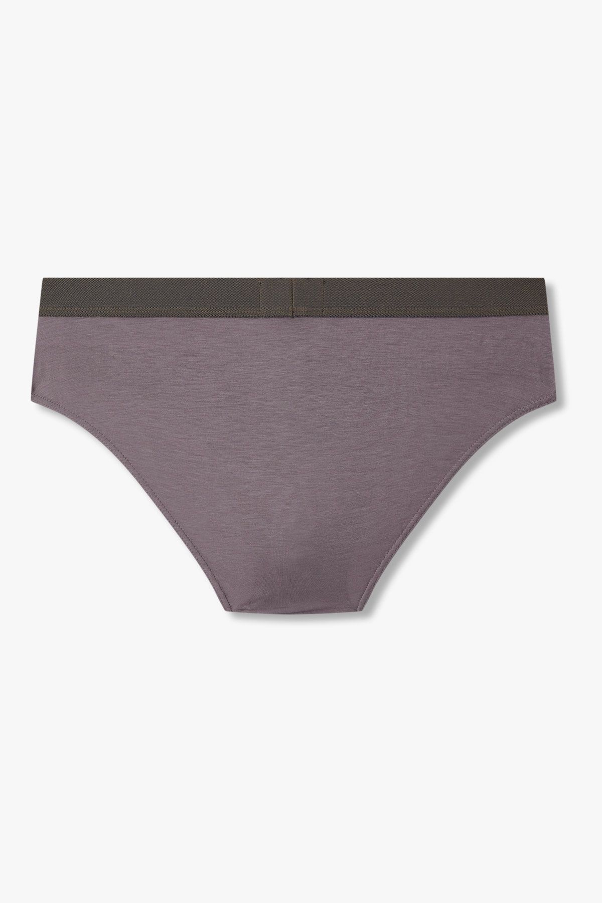 엠포리오 아르마니 언더웨어(EMPORIO ARMANI UNDERWEAR) 남성 로고 자수 밴딩 레이온 브리프_플럼 스모크 0815111021