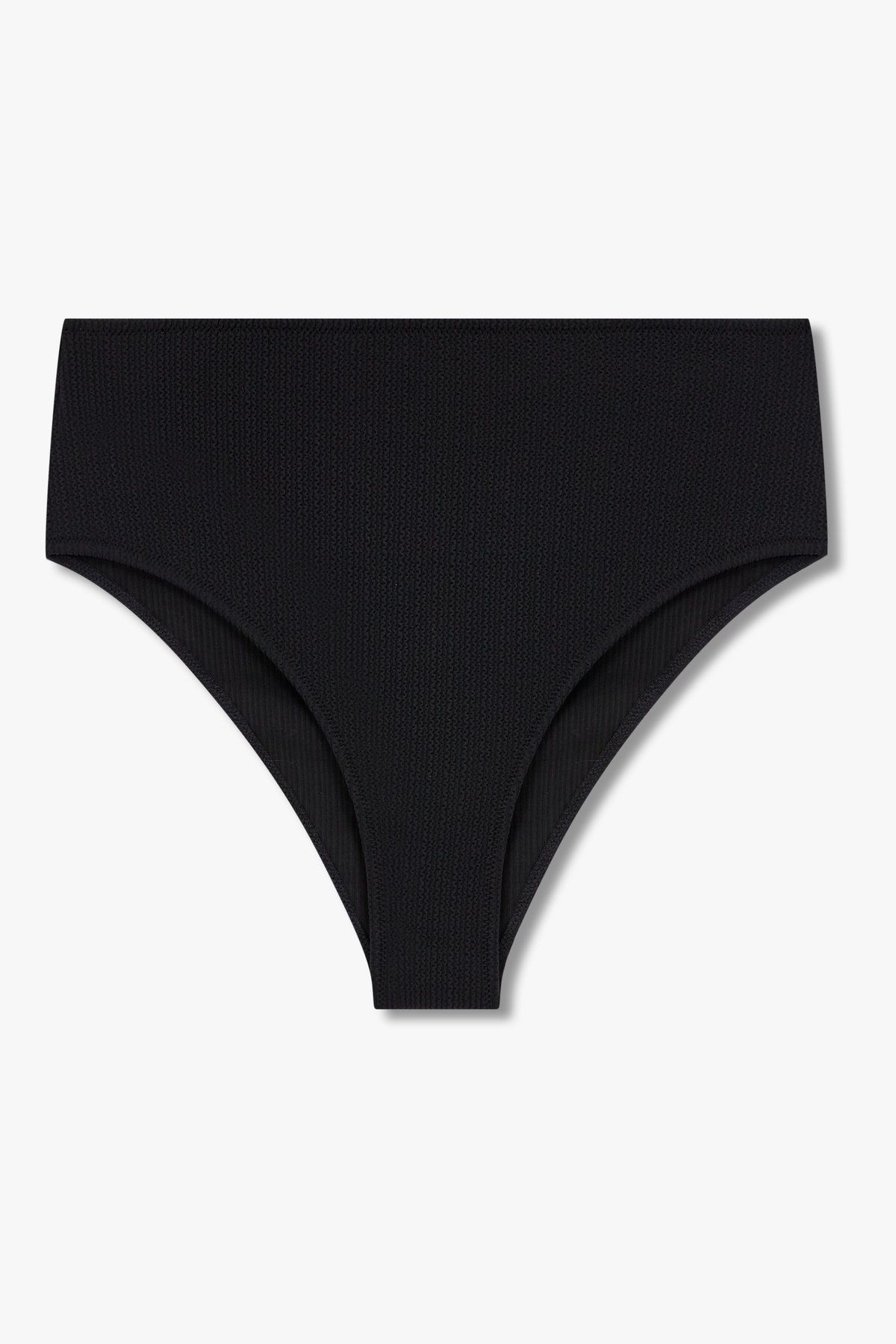 엠포리오 아르마니 언더웨어(EMPORIO ARMANI UNDERWEAR) 여성 엠보싱 웨이브 립 비키니 세트_블랙 0825120510