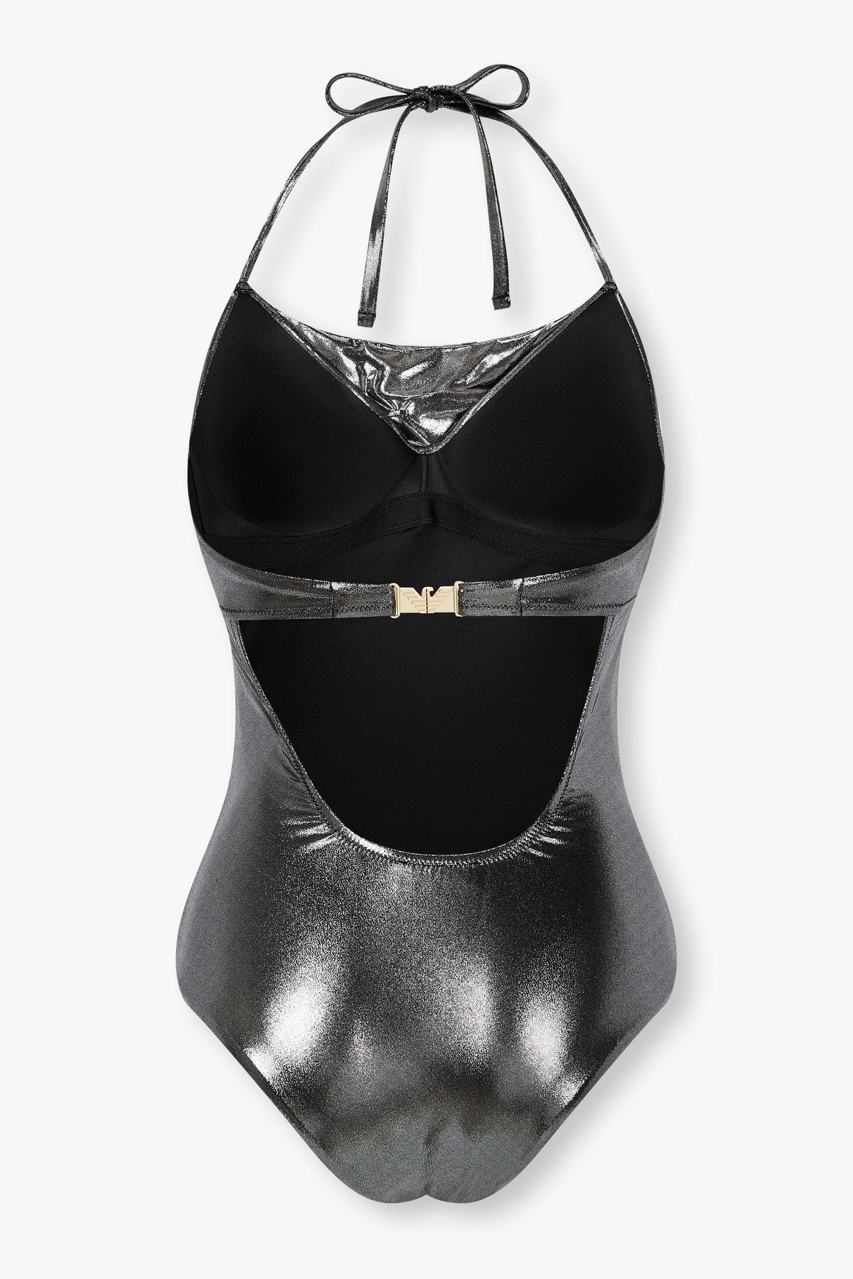 엠포리오 아르마니 언더웨어(EMPORIO ARMANI UNDERWEAR) 여성 샤이닝 패디드 스윔수트_블랙 0825120513