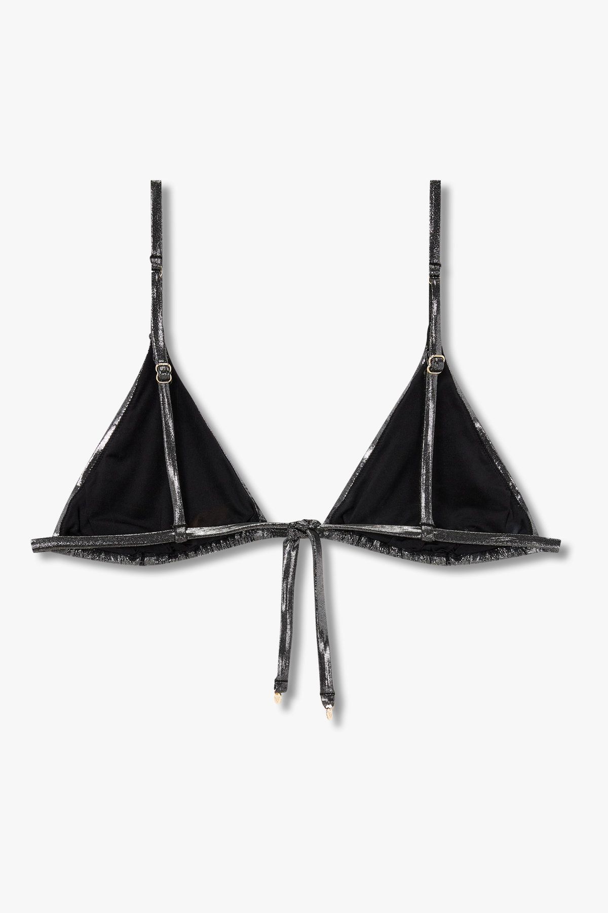 엠포리오 아르마니 언더웨어(EMPORIO ARMANI UNDERWEAR) 여성 이글 참 샤이닝 비키니 세트_블랙 0825120514
