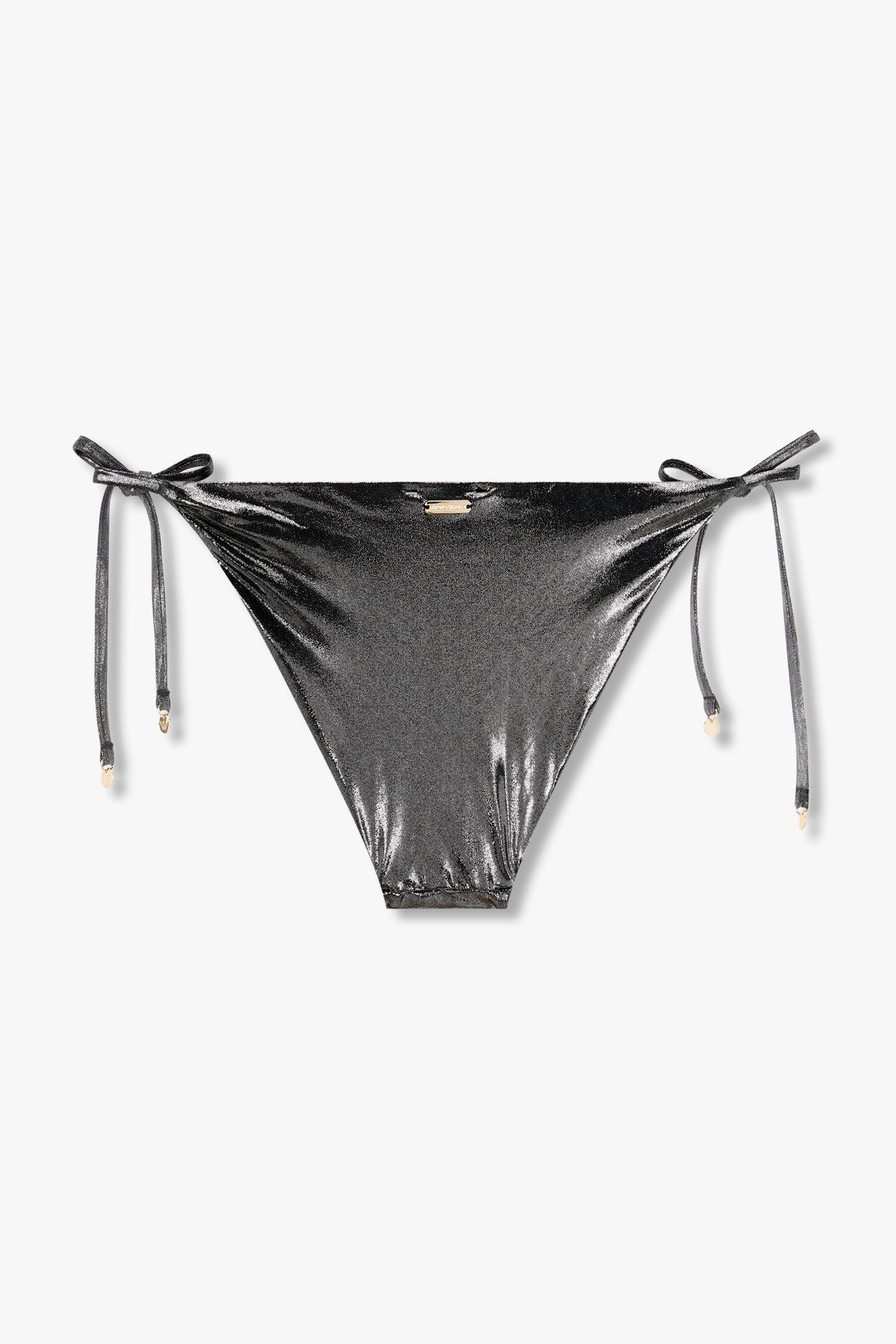 엠포리오 아르마니 언더웨어(EMPORIO ARMANI UNDERWEAR) 여성 이글 참 샤이닝 비키니 세트_블랙 0825120514