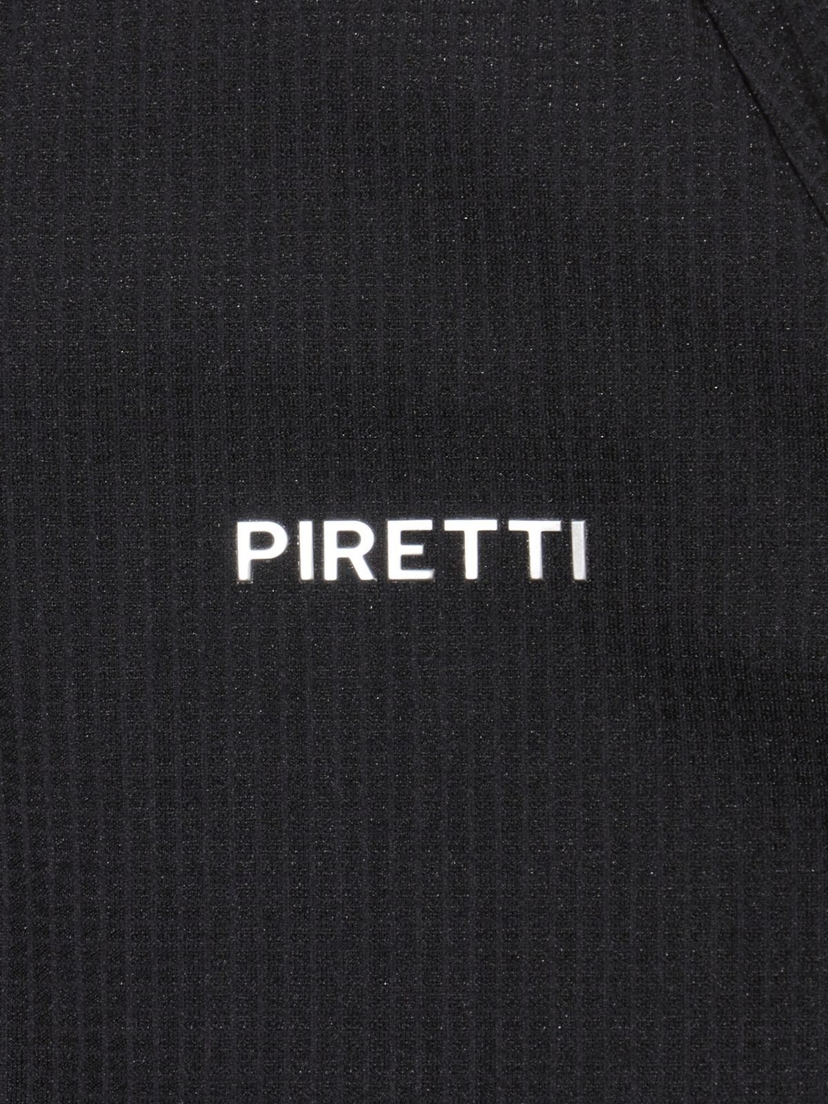 피레티(PIRETTI) 사보나 메쉬 폴로티셔츠 W_Black