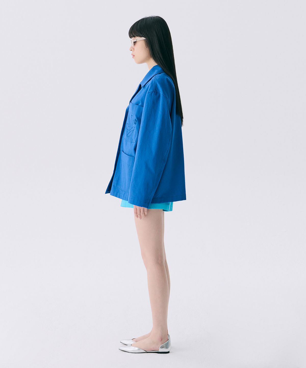 준준스페이스(JUNEJUNE SPACE) VOL12.Gardeners Jacket_Blue(VOL12.가드너스 자켓_블루)