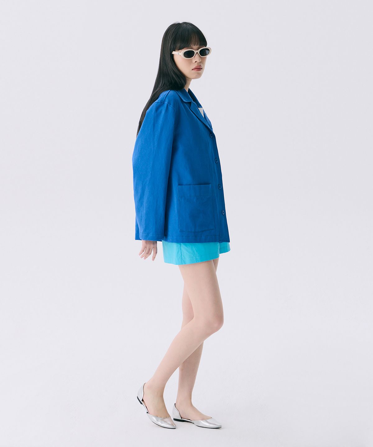 준준스페이스(JUNEJUNE SPACE) VOL12.Gardeners Jacket_Blue(VOL12.가드너스 자켓_블루)