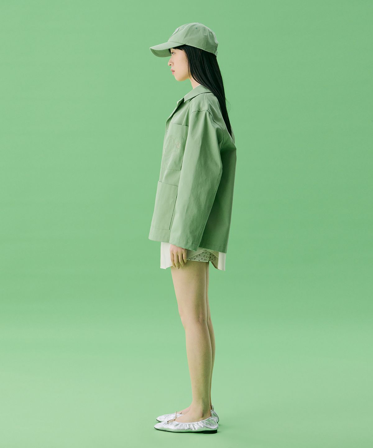 준준스페이스(JUNEJUNE SPACE) VOL12.Gardeners Jacket_Light Green(VOL12.가드너스 자켓_라이트그린)