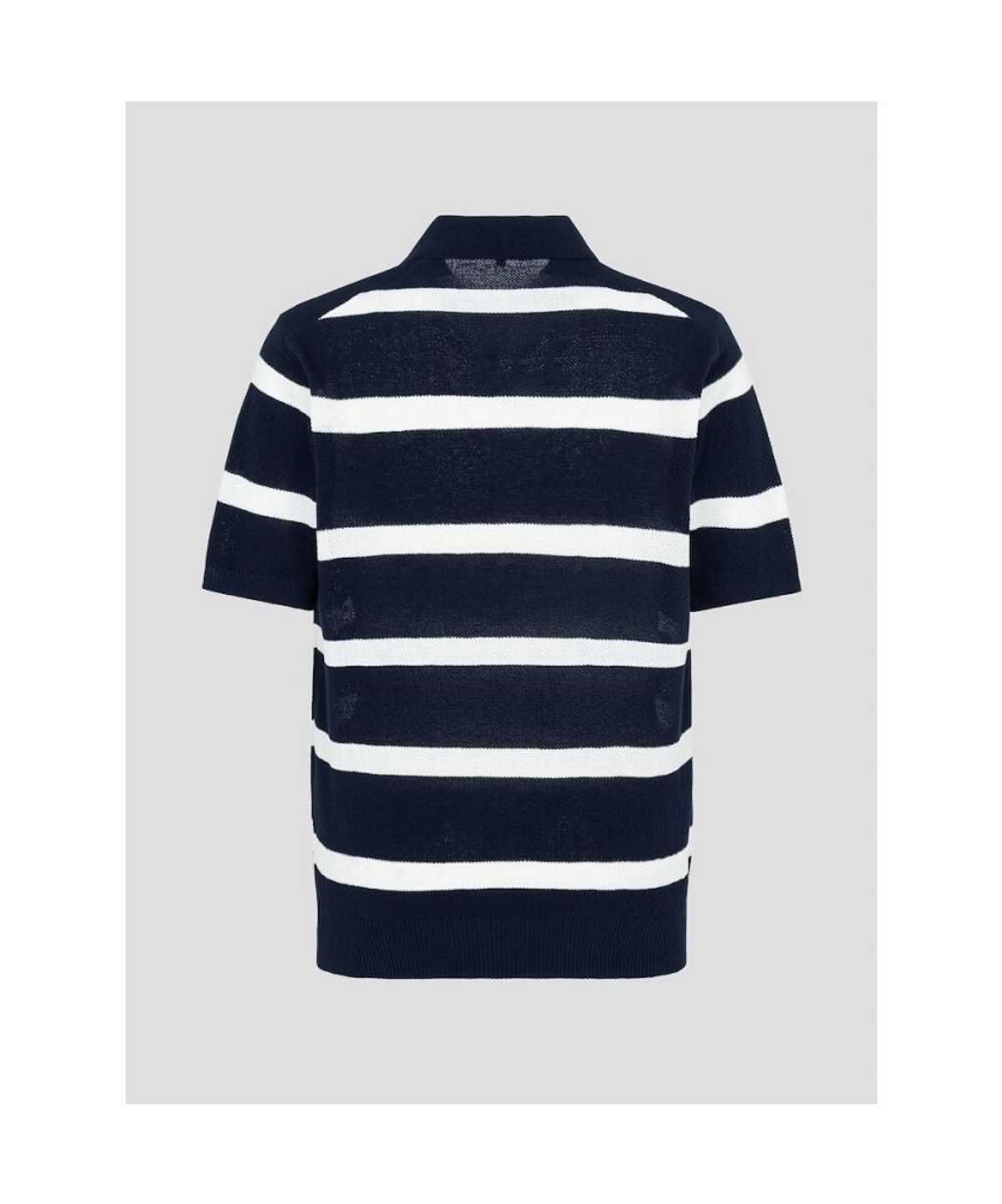 빈폴 멘(BEANPOLE MEN) 볼드 스트라이프 칼라넥 니트  네이비 (BC5451C42R)