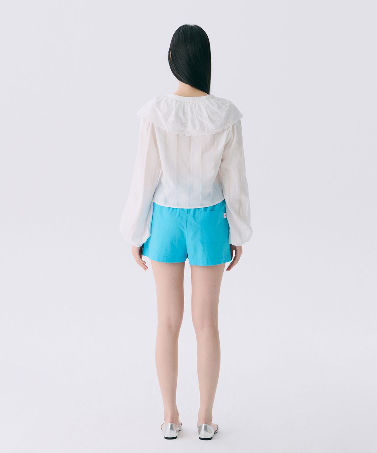 준준스페이스(JUNEJUNE SPACE) VOL12. Ruffle Blouse_White(VOL12. 러플블라우스_화이트)