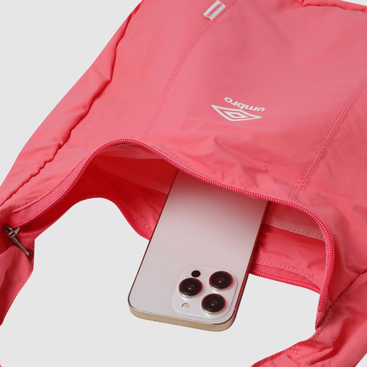 엄브로(UMBRO) 스트링 호보백 핑크(UQ223CBG52)