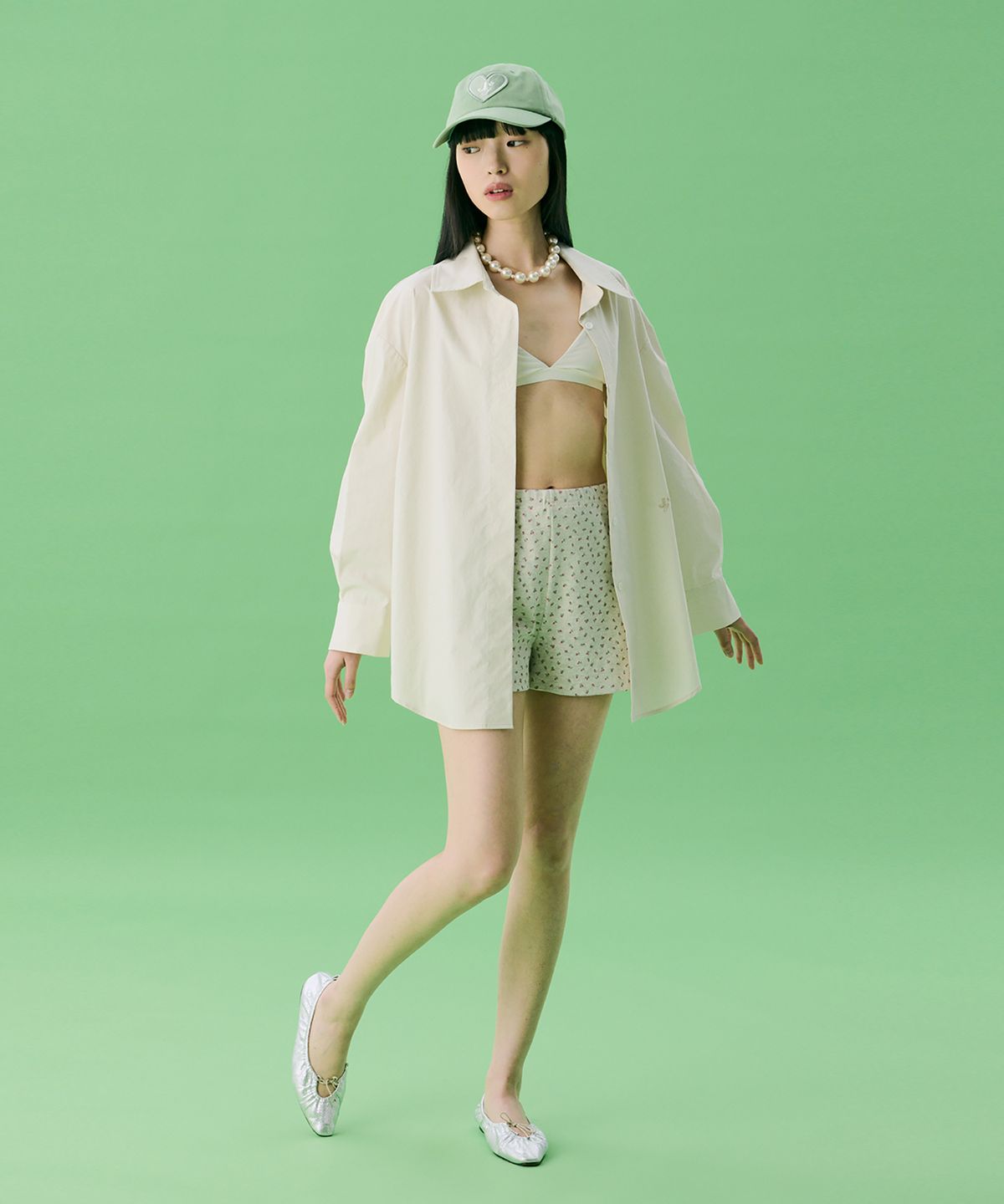 준준스페이스(JUNEJUNE SPACE) VOL12. Symbol Embroidery Solid Shirts_4Color(VOL12. 심볼 자수 솔리드 셔츠_4Color)