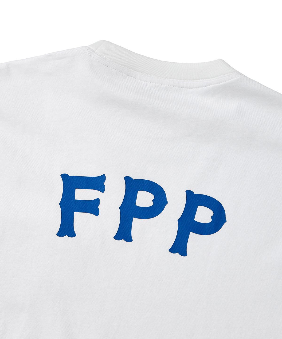 파운드포켓(FOUNDPOCKET) 에프피피 포켓 크루 티셔츠 화이트