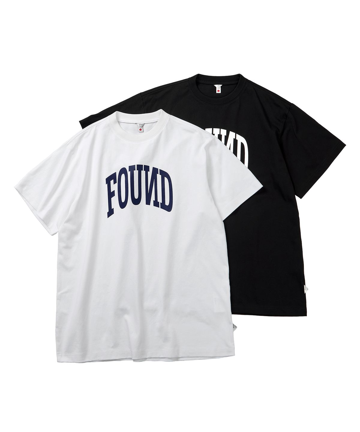 파운드포켓(FOUNDPOCKET) 파운드 티셔츠 블랙