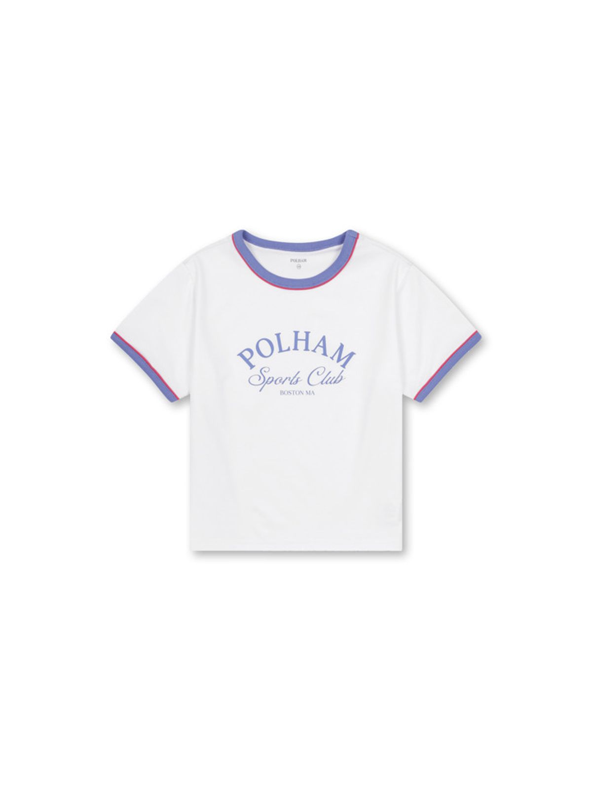 폴햄키즈(POLHAM KIDS) 여아) 아이차 링거 워딩 반팔티_PKF2TS2031