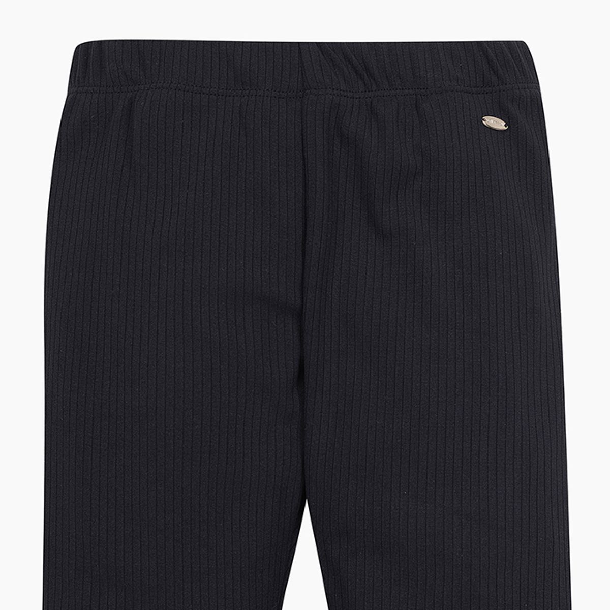 베네통키즈(BENETTONKIDS) 5부 쿨 골지 레깅스_QALG06531BK