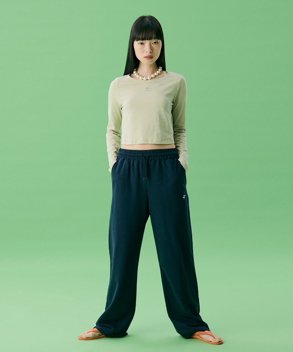 준준스페이스(JUNEJUNE SPACE) VOL12. Bow Wow Printed T_Light Khaki(VOL12. 바우와우 프린트 T_라이트카키)