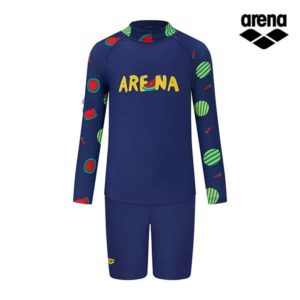 아레나 키즈(ARENA KIDS) 워터멜론 래쉬가드 세트 A5BB1BS31DPL