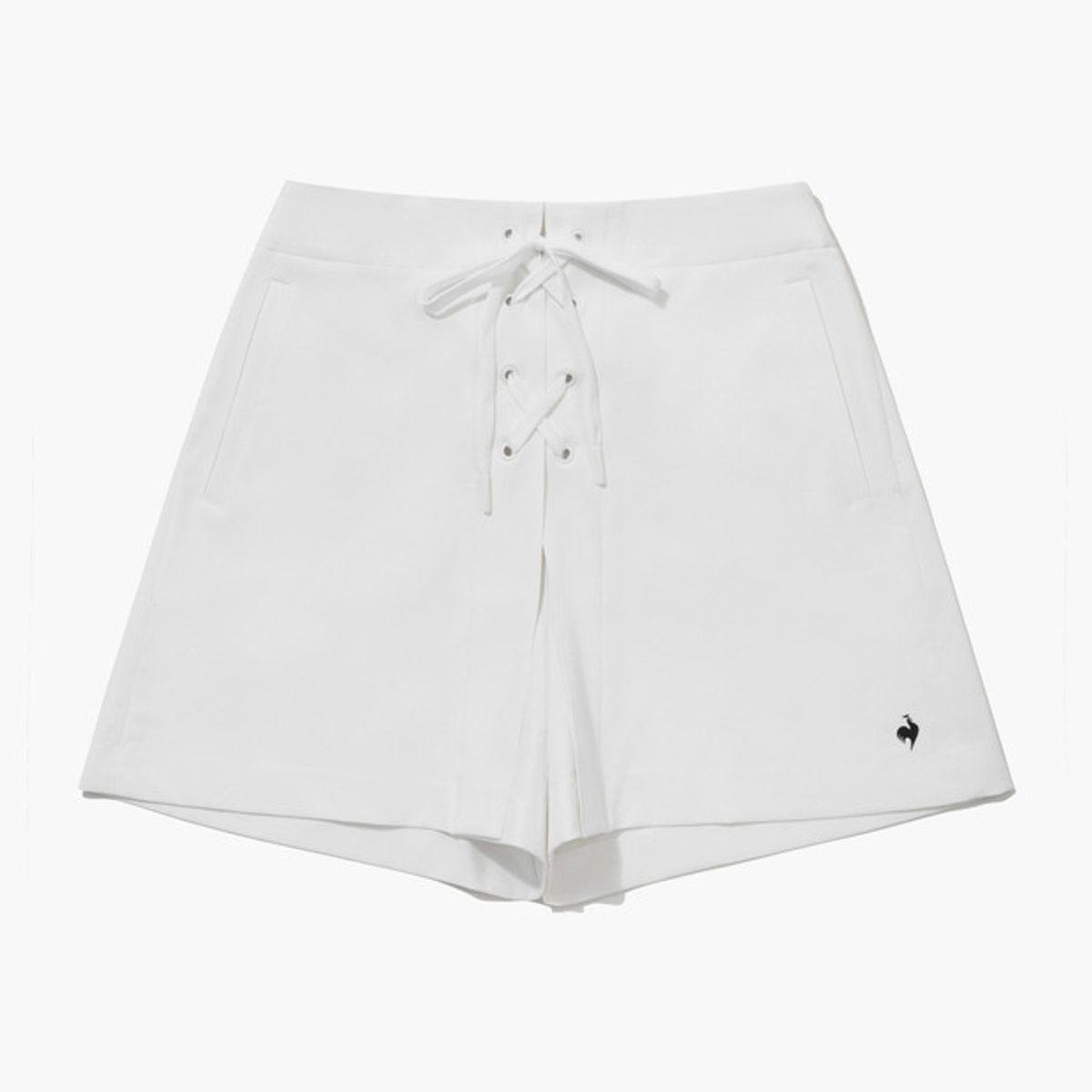 르꼬끄 골프(LECOQ GOLF) 여성 레이스업 쇼츠 (GQ222LSP51)