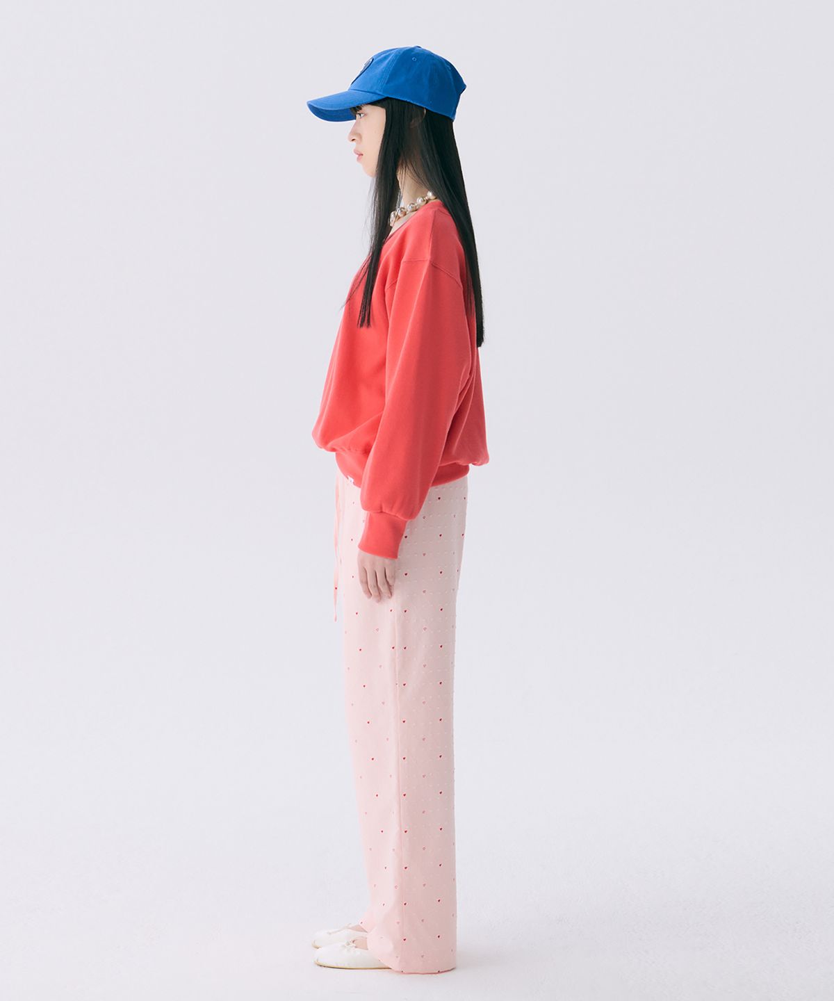 준준스페이스(JUNEJUNE SPACE) VOL12.Heart Long pants_Light Pink(VOL12.하트롱팬츠_라이트핑크)