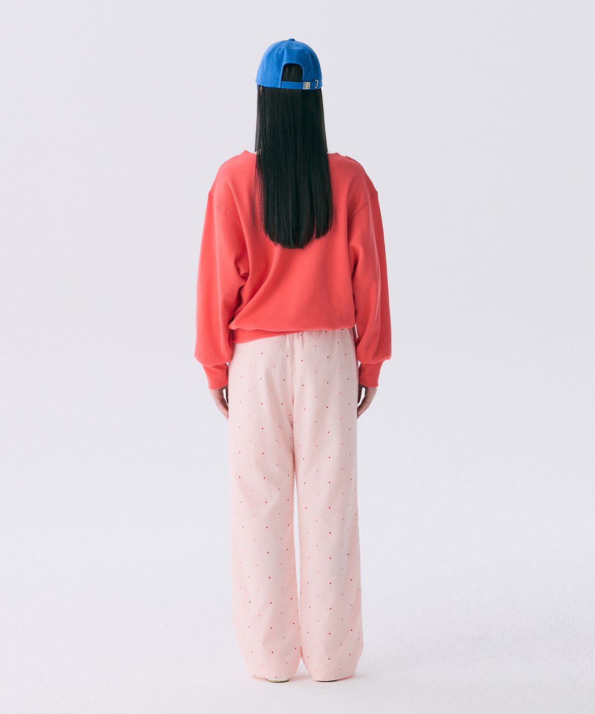 준준스페이스(JUNEJUNE SPACE) VOL12.Heart Long pants_Light Pink(VOL12.하트롱팬츠_라이트핑크)
