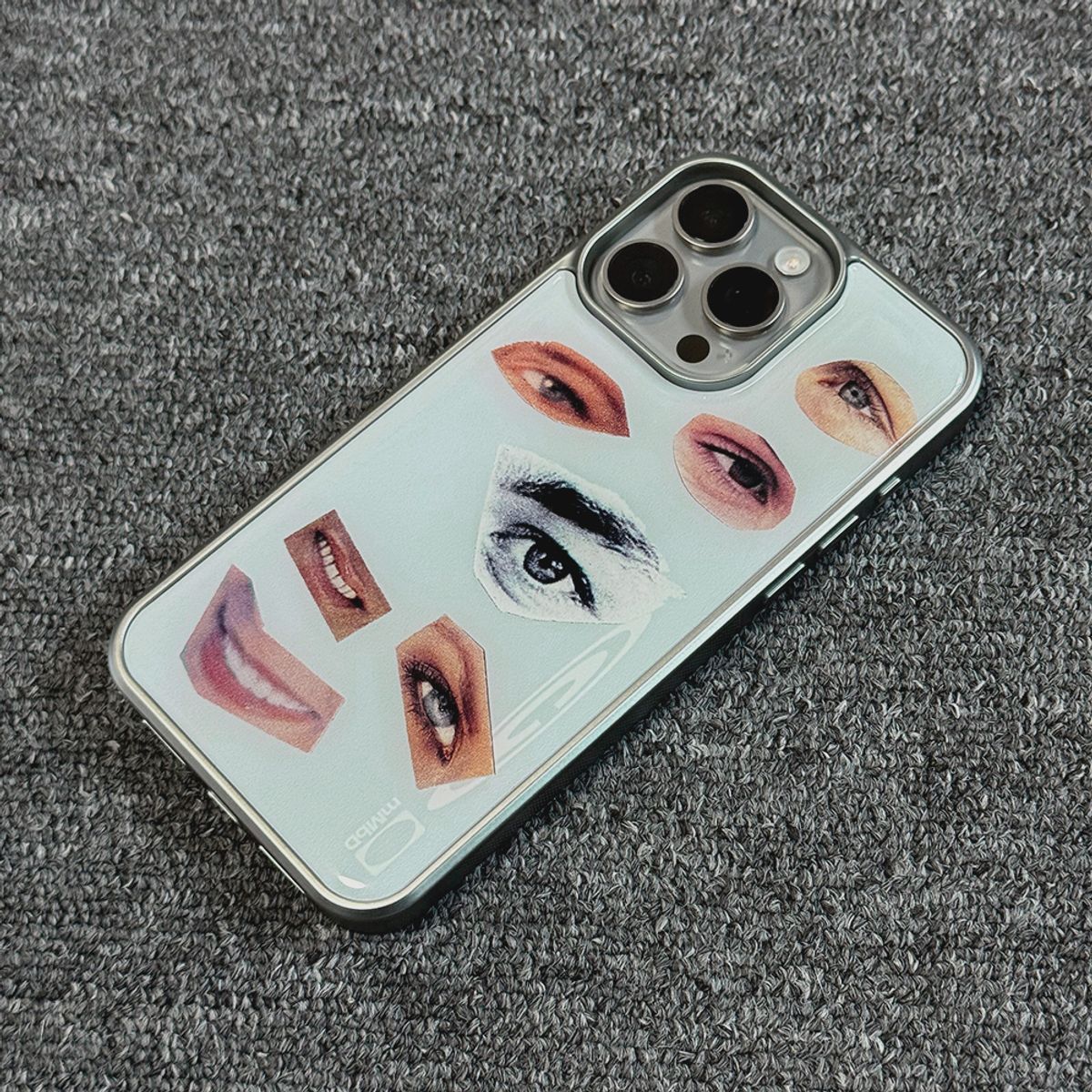 메모리즈바운더리(MEMORIESBOUNDARY) Particles of Memory Phone Case (SV_Gray)