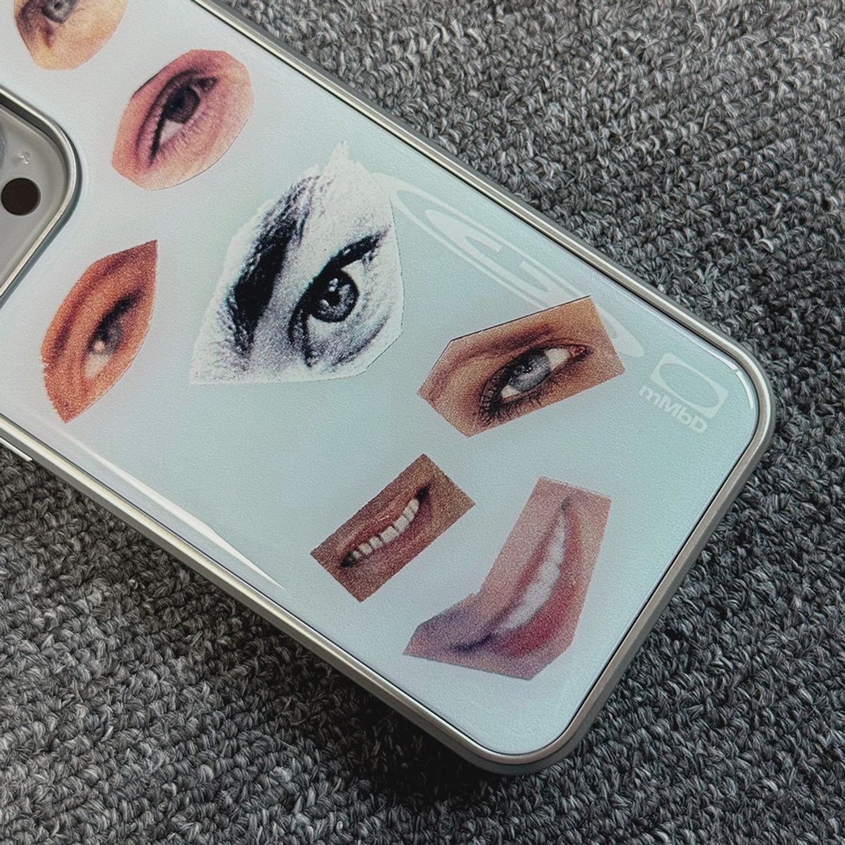 메모리즈바운더리(MEMORIESBOUNDARY) Particles of Memory Phone Case (SV_Gray)