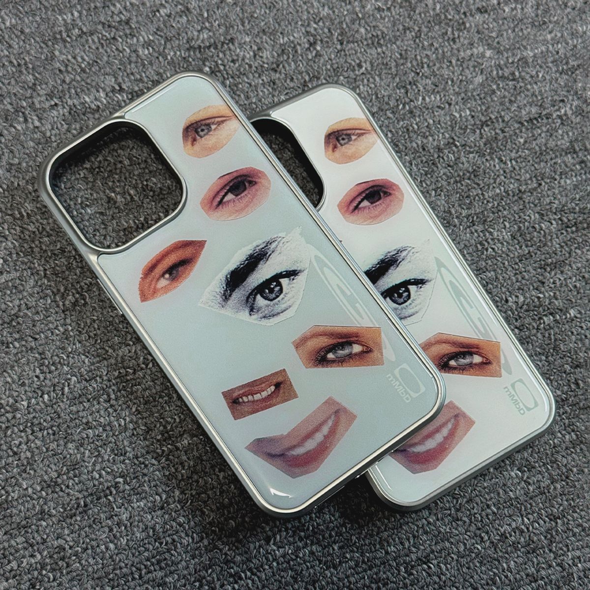 메모리즈바운더리(MEMORIESBOUNDARY) Particles of Memory Phone Case (SV_Gray)