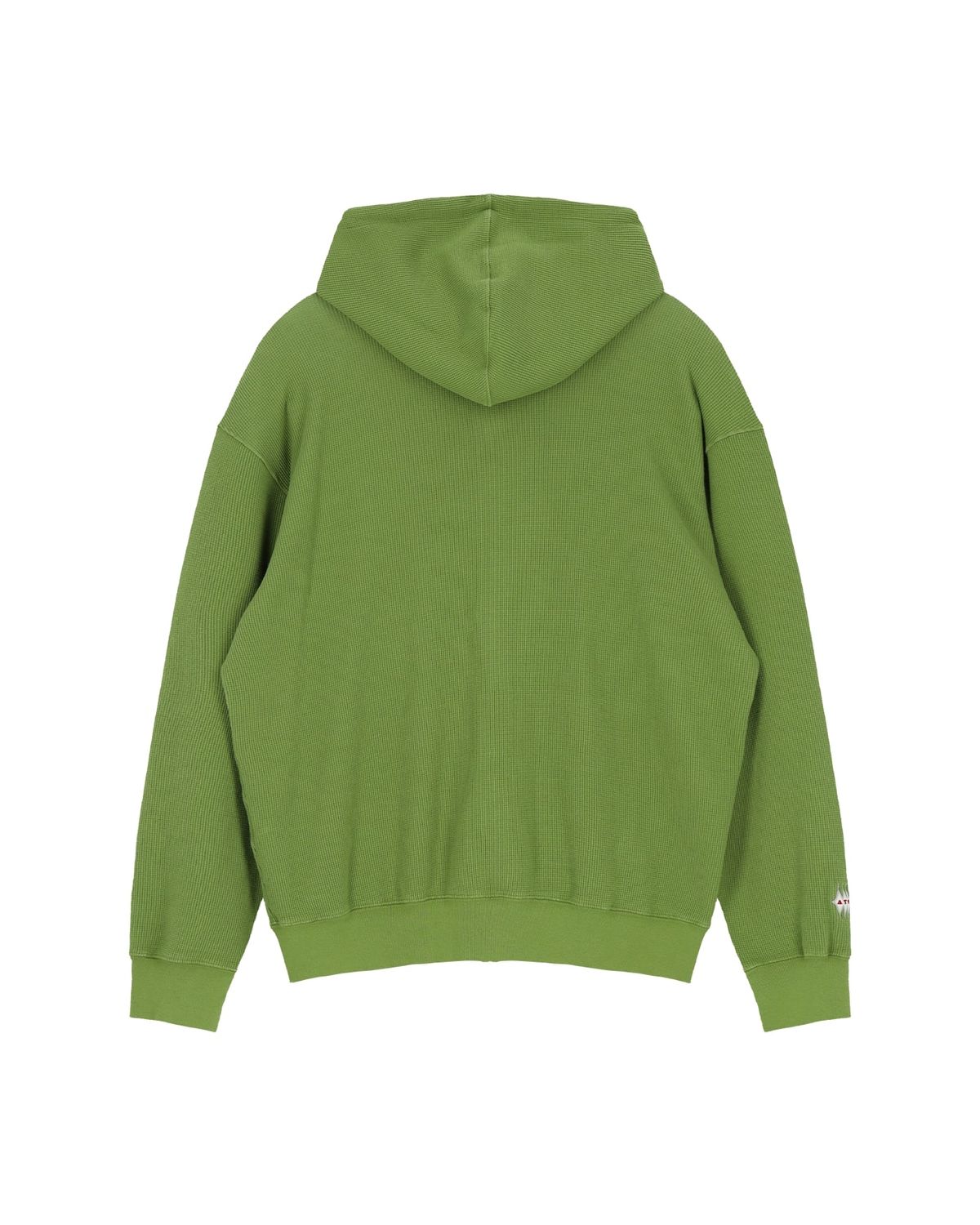 애프터매스(AFTERMATH) WAFFLE ZIP HOODIE (GREEN)