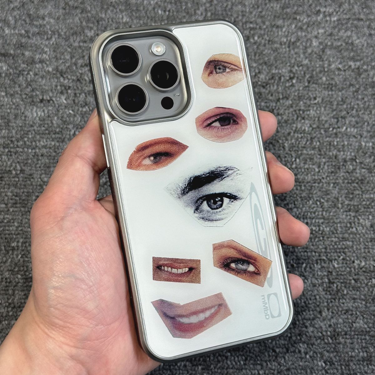 메모리즈바운더리(MEMORIESBOUNDARY) Particles of Memory Phone Case (SV_White)