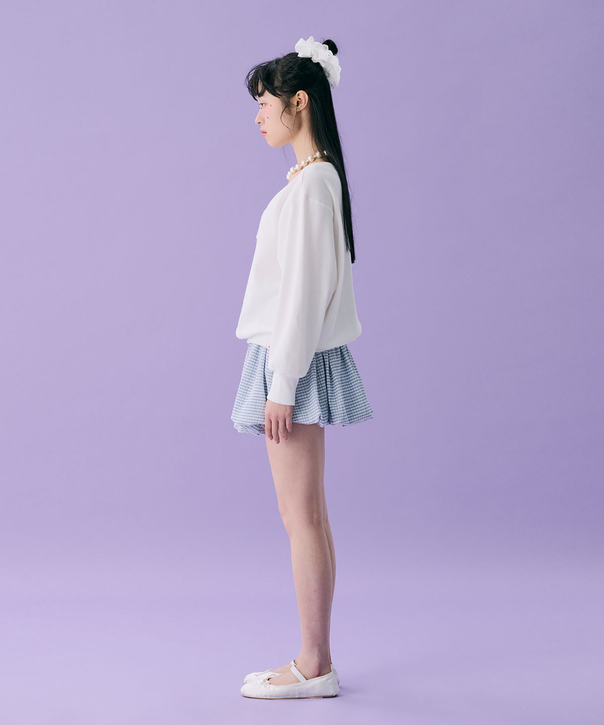 준준스페이스(JUNEJUNE SPACE) VOL12. Smocked Cloud Skirt_Pattern(VOL12. 스모크 클라우드 스커트_패턴)