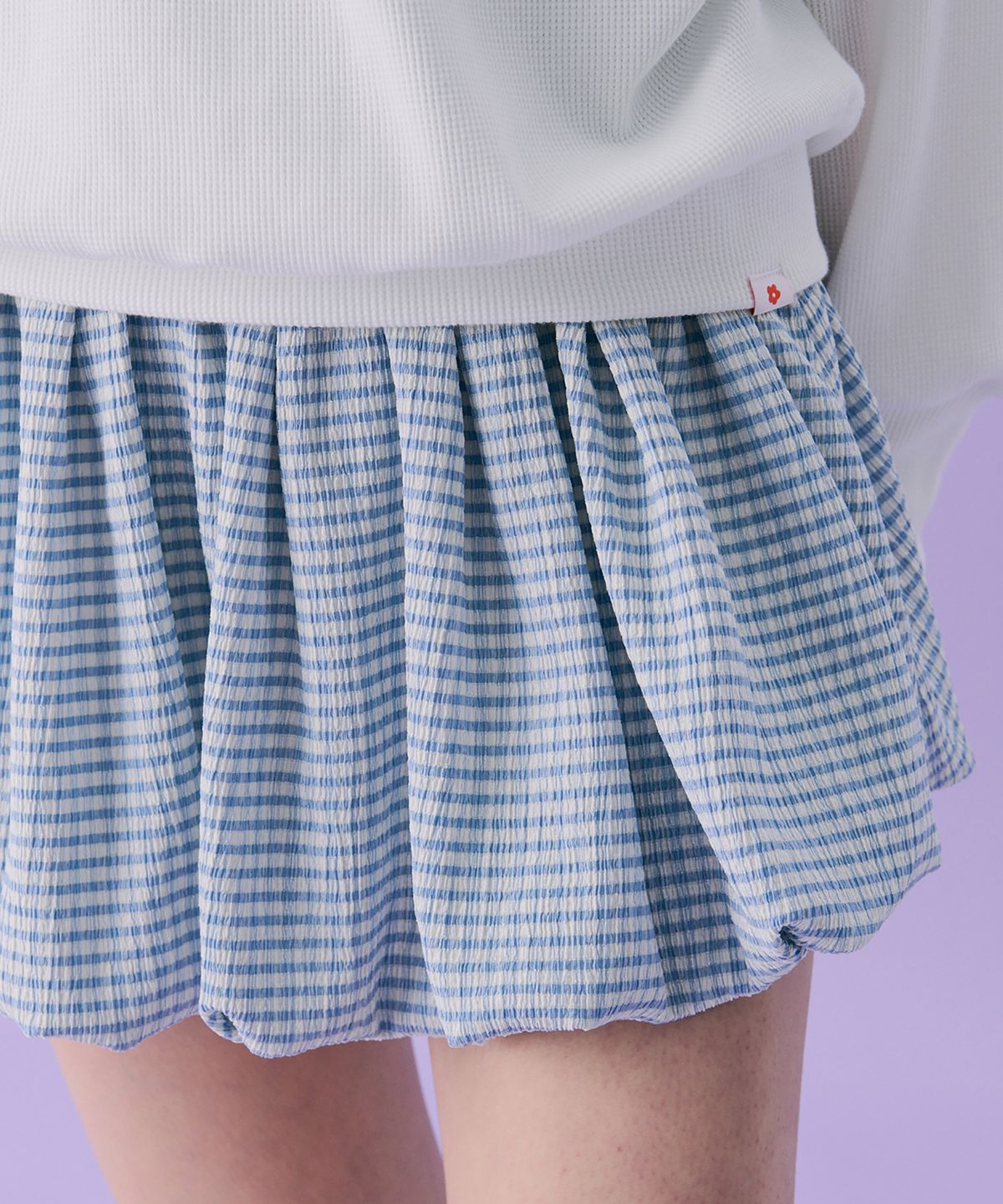 준준스페이스(JUNEJUNE SPACE) VOL12. Smocked Cloud Skirt_Pattern(VOL12. 스모크 클라우드 스커트_패턴)