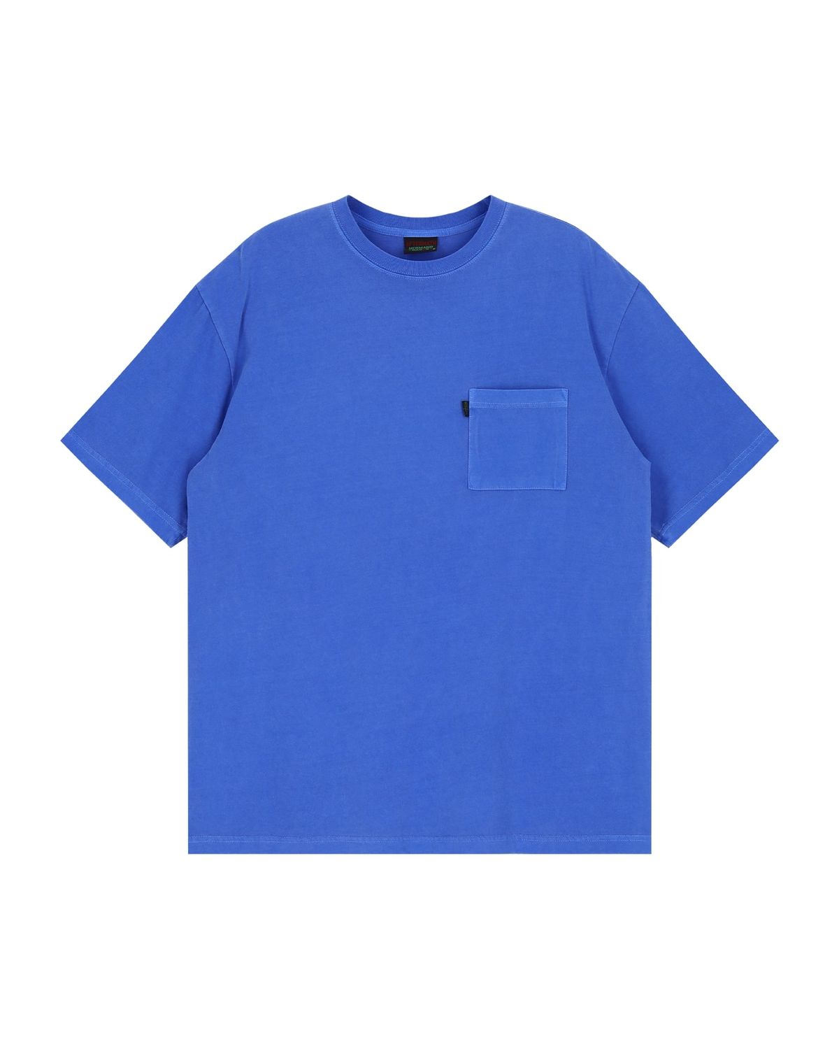 애프터매스(AFTERMATH) STAIN GRAPHIC TEE (BLUE)