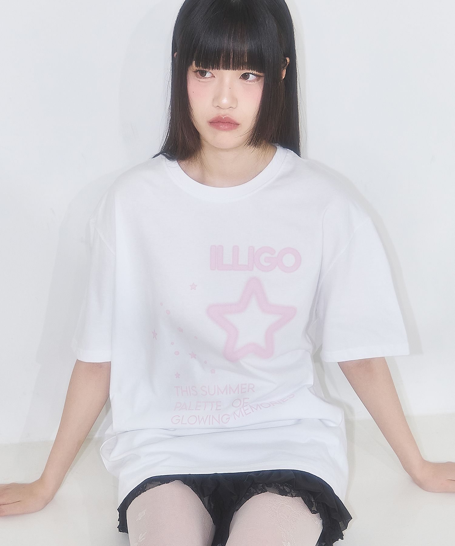 ★ILLIGO★ Fruity Vintage Overfit T-Shirt White Vintage White T-Shirt – Onitello Archi
