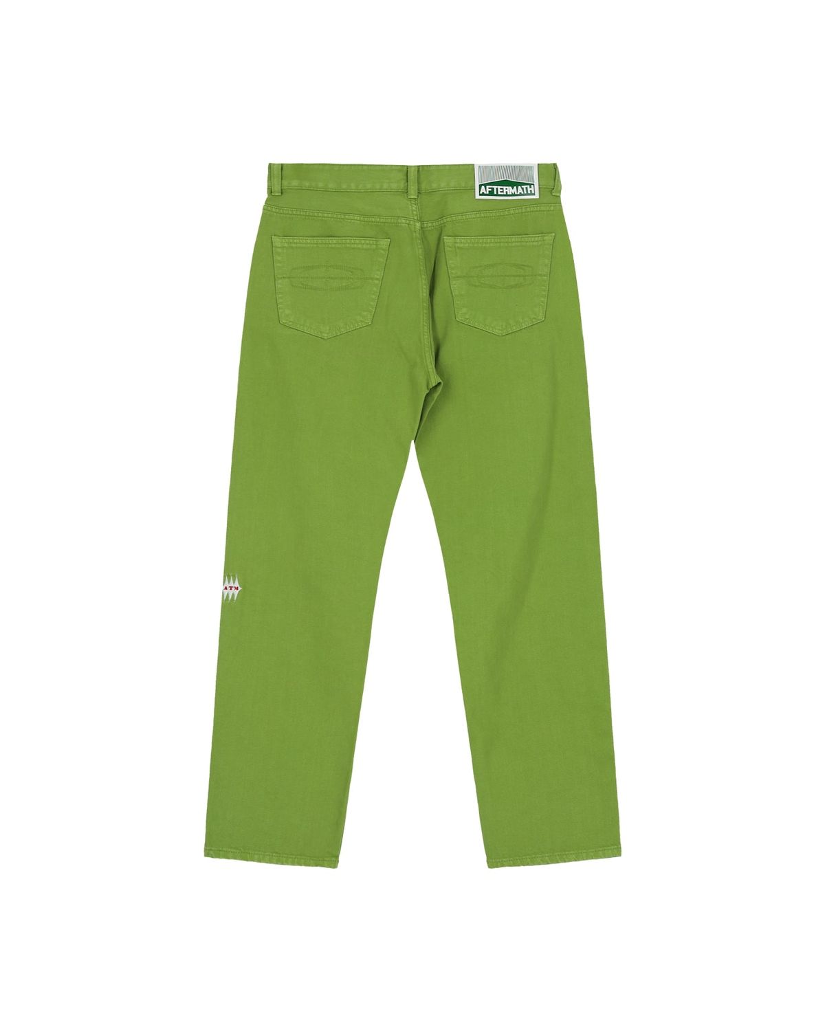 애프터매스(AFTERMATH) DENIM PANTS (GREEN)