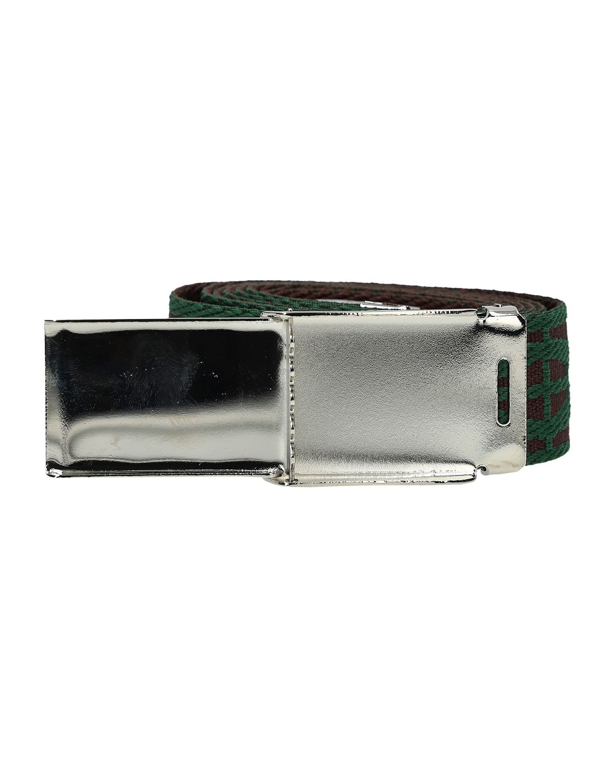 애프터매스(AFTERMATH) LOGO WEBBING BELT (BROWN)