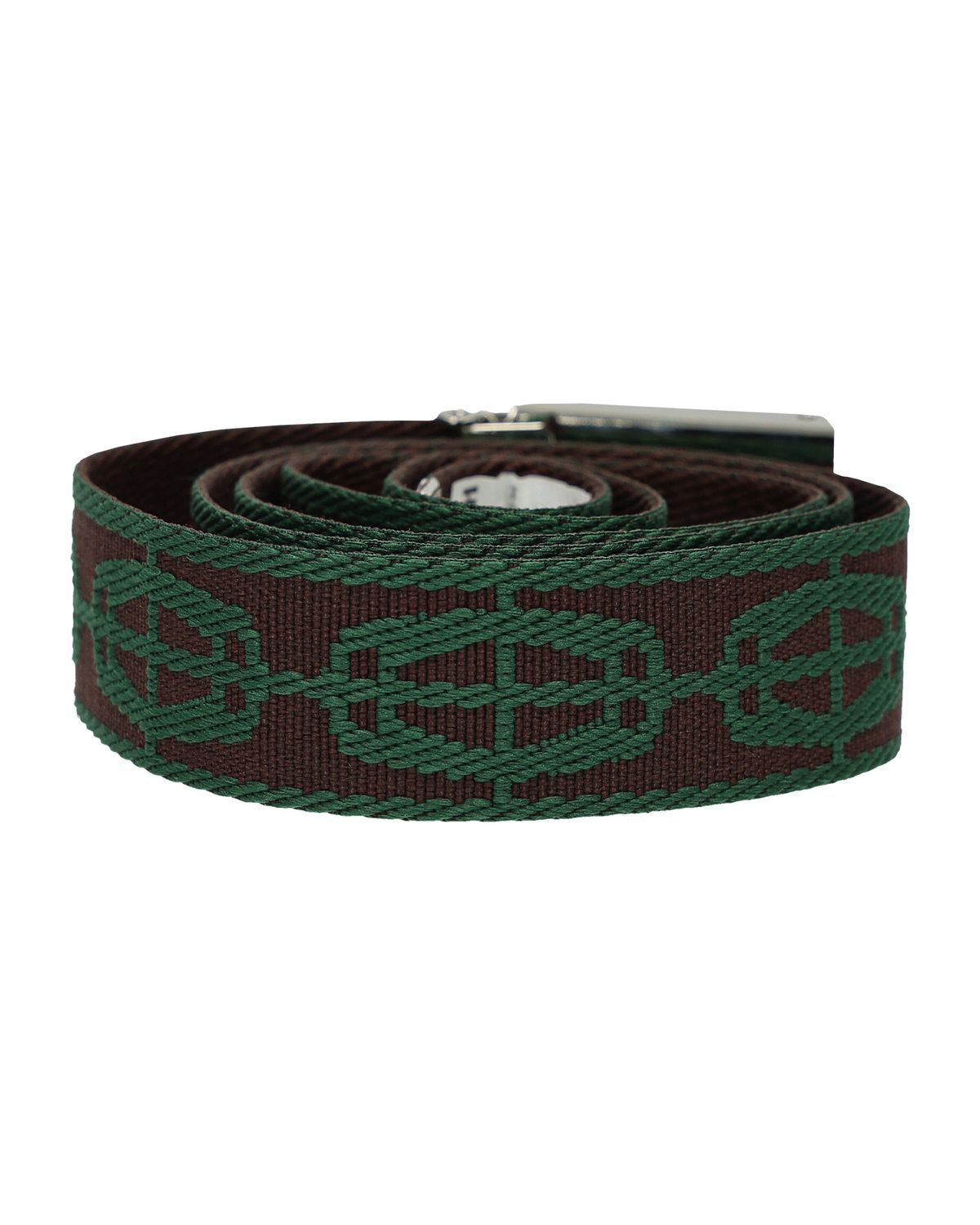 애프터매스(AFTERMATH) LOGO WEBBING BELT (BROWN)