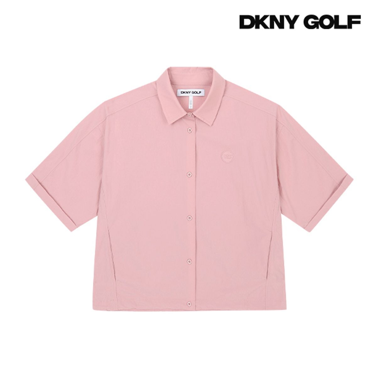 디케이엔와이(DKNY GOLF) 사이드포켓 반팔 카라셔츠 여성 2color