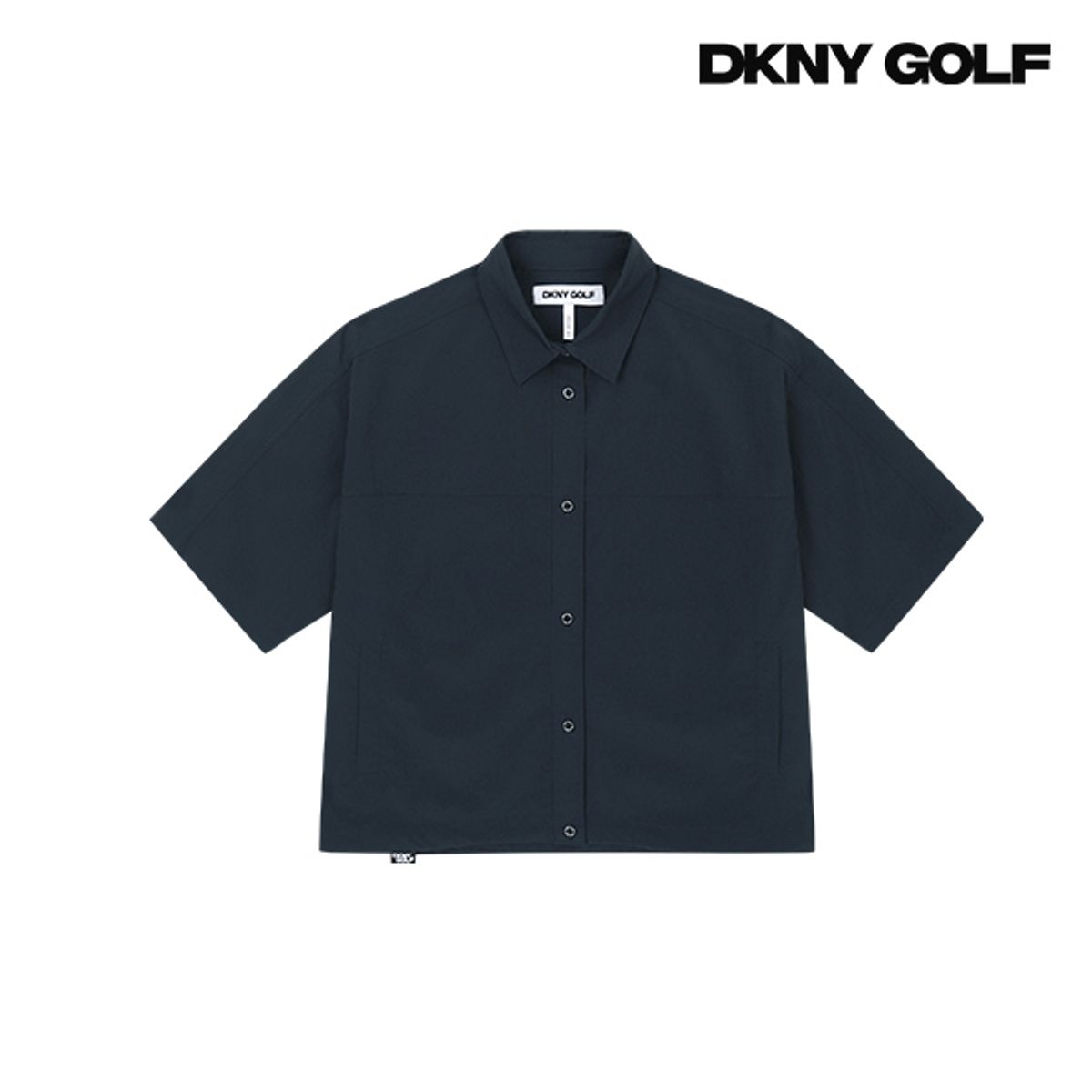 디케이엔와이(DKNY GOLF) 사이드포켓 반팔 카라셔츠 여성 2color