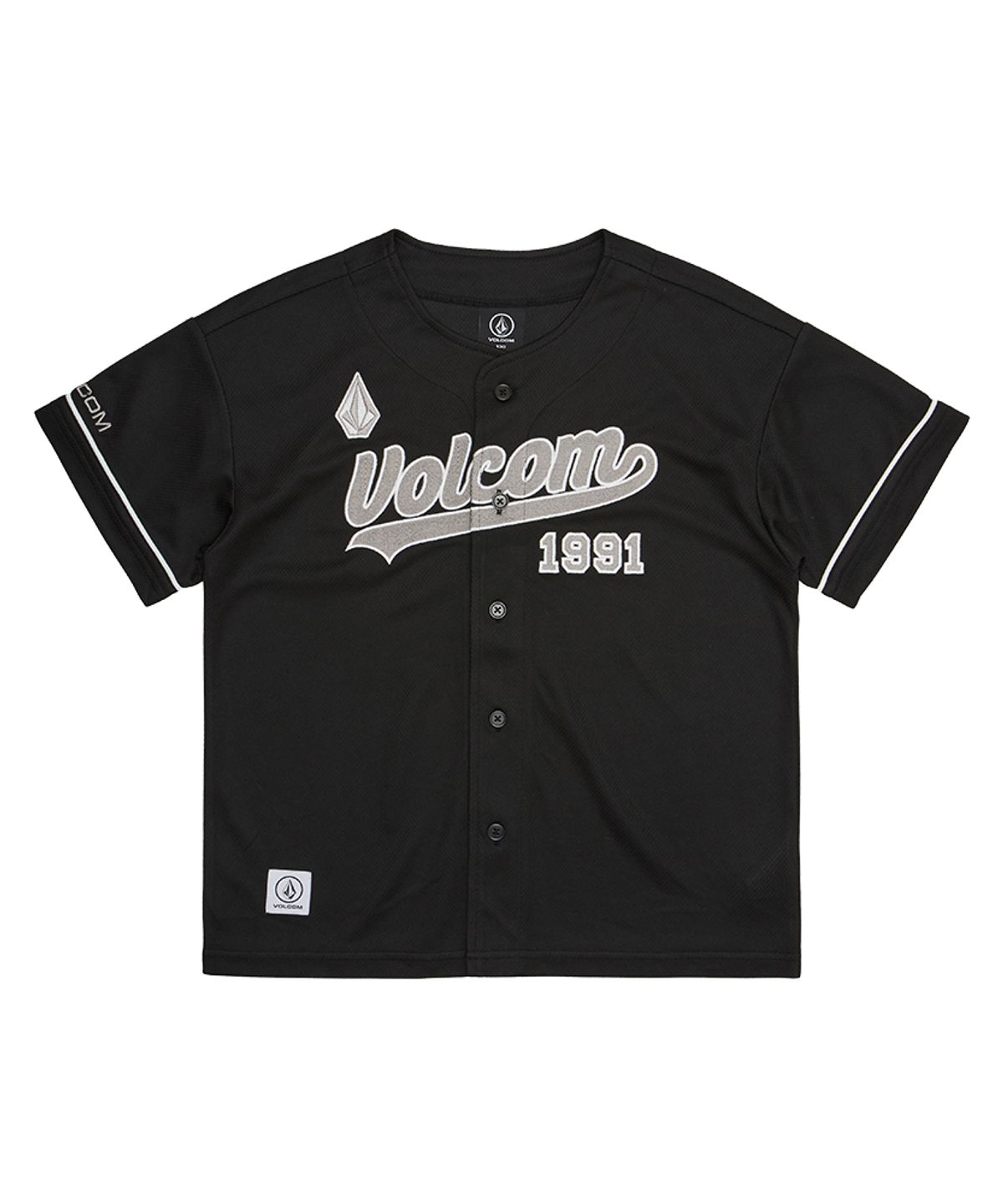 볼컴 키즈(VOLCOM KIDS) 스포티 라운드 오픈셔츠 D5M004