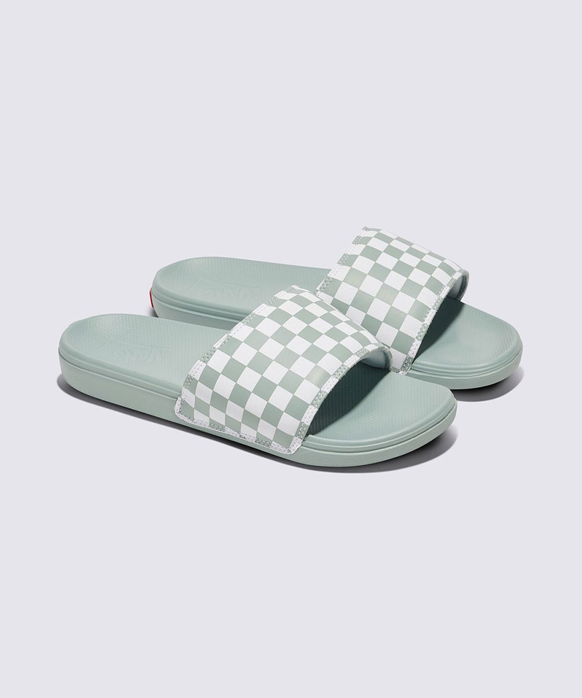 반스(VANS) 라코스타 슬라이드-온 - 체크보드 라이트 그레이 / VN000D7GBH71