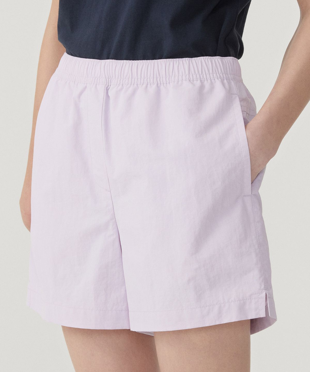 커버낫 우먼(COVERNAT WOMAN) 우먼 경량 나일론 쇼츠 Light Purple